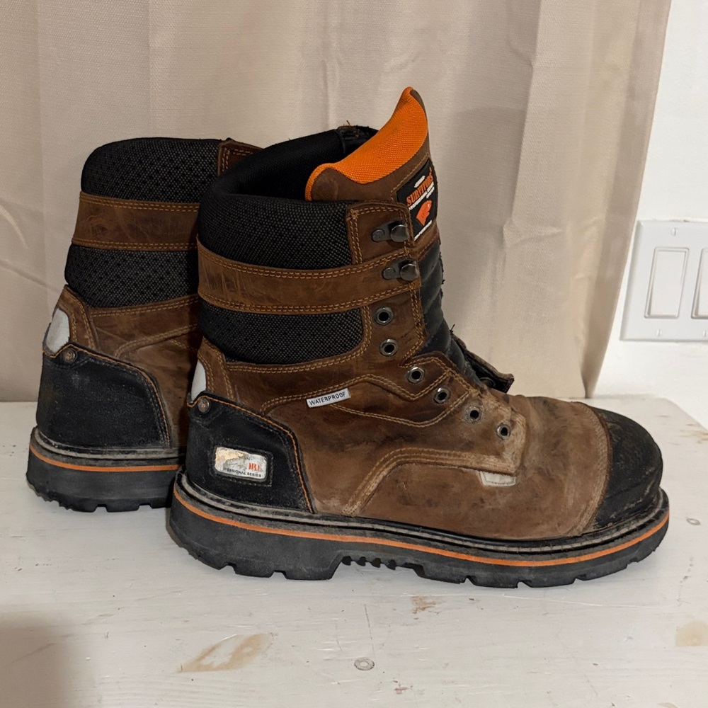 Herman Survivors Steel Toe Leather Work Boots - Picture 3 of 12